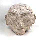 Wonderfully Done Papier Mache Head of Man with Large Ears