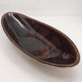 Mid-Century Japanese Large Boat-Shaped Ceramic Bowl