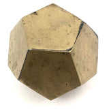 Lovely Old Hand Soldered Brass Dodecahedron