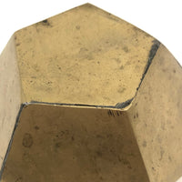 Lovely Old Hand Soldered Brass Dodecahedron