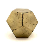 Lovely Old Hand Soldered Brass Dodecahedron