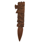 Carved Wood Totem Letter Opener by Northwest Coast Native Artist Ray Williams