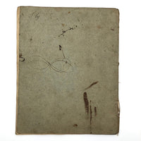 1789 Penmanship Notebook, Abijah Crane, Boston, MA.