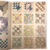 Anna Green's Wonderful 1930s Quilting Notebook with Hand-drawn Patterns