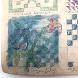 Anna Green's Wonderful 1930s Quilting Notebook with Hand-drawn Patterns