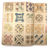 Anna Green's Wonderful 1930s Quilting Notebook with Hand-drawn Patterns