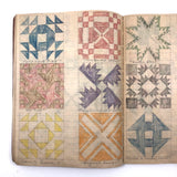 Anna Green's Wonderful 1930s Quilting Notebook with Hand-drawn Patterns