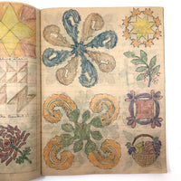 Anna Green's Wonderful 1930s Quilting Notebook with Hand-drawn Patterns