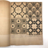 Anna Green's Wonderful 1930s Quilting Notebook with Hand-drawn Patterns