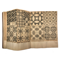 Anna Green's Wonderful 1930s Quilting Notebook with Hand-drawn Patterns