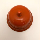 Bright Orange 1950s Countertop Bell