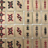 Handmade Russian Prison Playing Cards, Complete 32 Card Deck