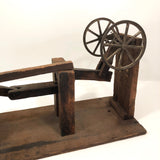 Mechanical Wooden Tabletop Wheel Turner Whimsy