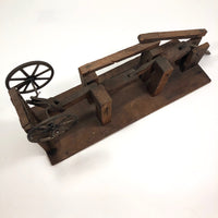 Mechanical Wooden Tabletop Wheel Turner Whimsy