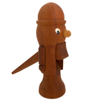 Mid-Century Wooden Nutcracker Man