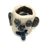 Funny Little Studio Pottery Face Cup