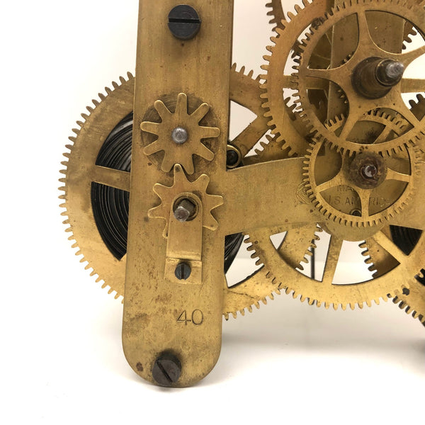 Brass Mechanical Clock Movement
