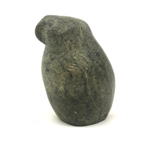 Wonderfully Primitive Inuit Stone Carved Owl