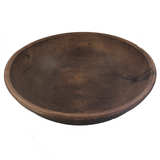 HUGE and Beautiful Old Hand-turned Wooden Bowl