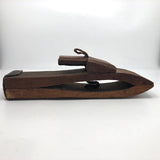 Antique Wooden and Leather Saddle Maker's Vise