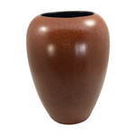 Large Mid-Century Scheurich Keramik West German Brown Speckled Vase