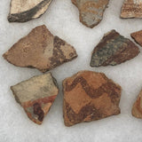 Collection of Early Pottery Shards, Presumed Anasazi