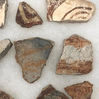 Collection of Early Pottery Shards, Presumed Anasazi