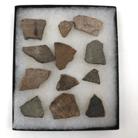 Collection of Early Pottery Shards, Presumed Anasazi