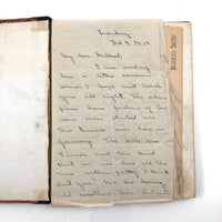 1879-1935 Painstaking Handwritten Ledger of Expenses, Chock Full