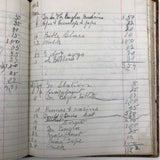 1879-1935 Painstaking Handwritten Ledger of Expenses, Chock Full