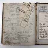 1879-1935 Painstaking Handwritten Ledger of Expenses, Chock Full