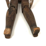 Old Carved Jigger Doll with Hip Mend