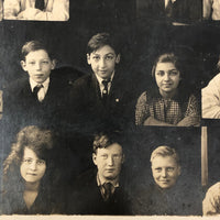 Earlyish 20th Century School Headshot Photos Contact Sheet