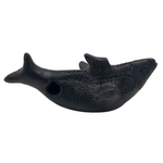 Oaxacan Black Clay (Barro Negro) Vintage Fish Whistle