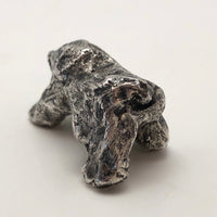 Cast Silver Polar Bear