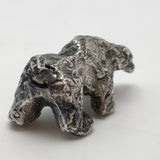 Cast Silver Polar Bear