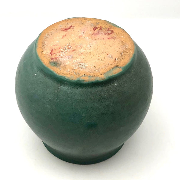 Pretty Arts and Crafts Soft Green Glazed Art Pottery Vase